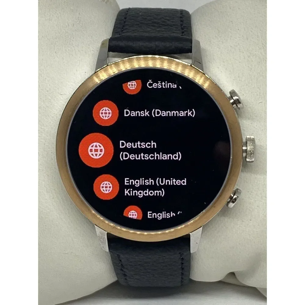 Fossil Gen 4 Authentic Digital Dial Smart Watch Custom Band FTW6016 DC150